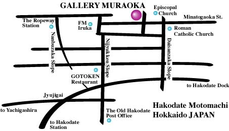 Gallaery Muraoka Map
